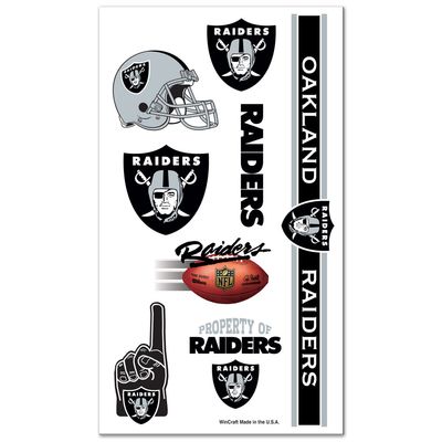 Las Vegas Raiders Temporary Tattoos