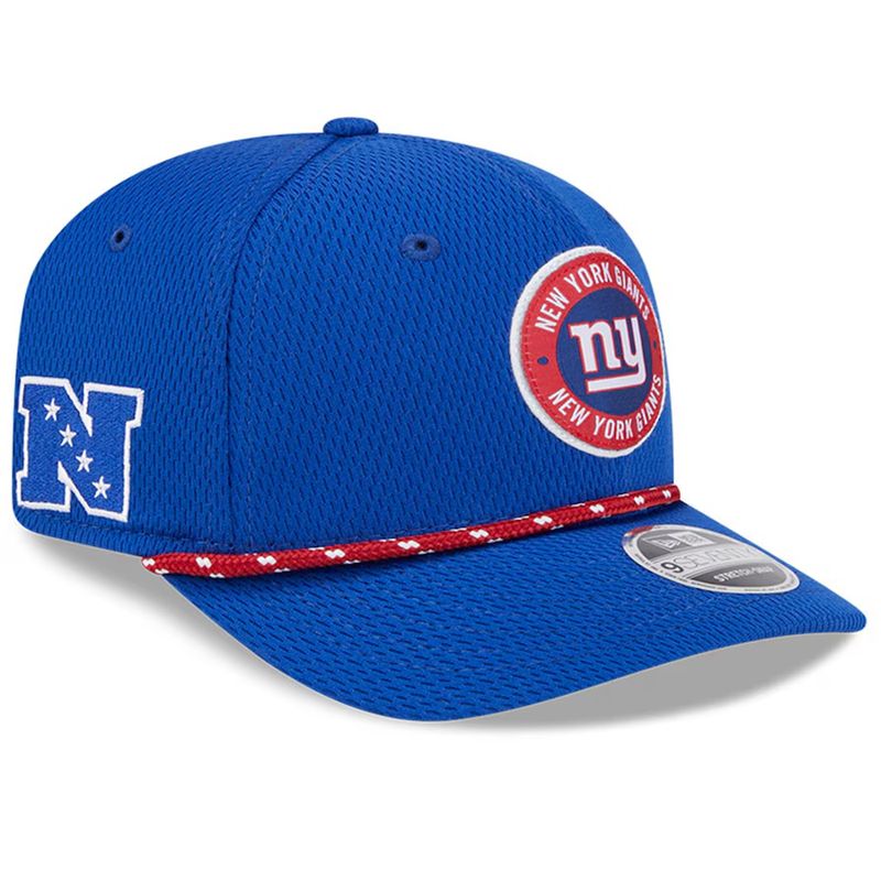 New York Giants Men's New Era Blue 2024 Sideline 9SEVENTY Stretch-Snap Hat