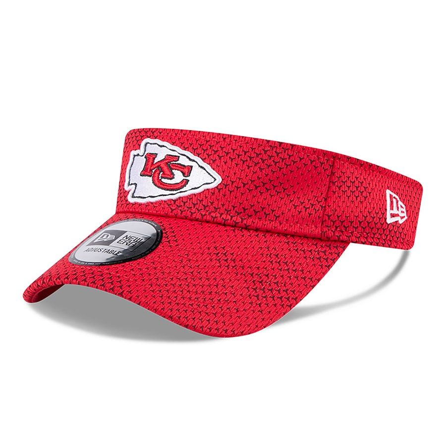 Kansas City Chiefs Men’s New Era Red 2024 Sideline Visor