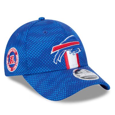 Buffalo Bills Men's New Era Blue 2024 Sideline 9FORTY Stretch-Snap Hat