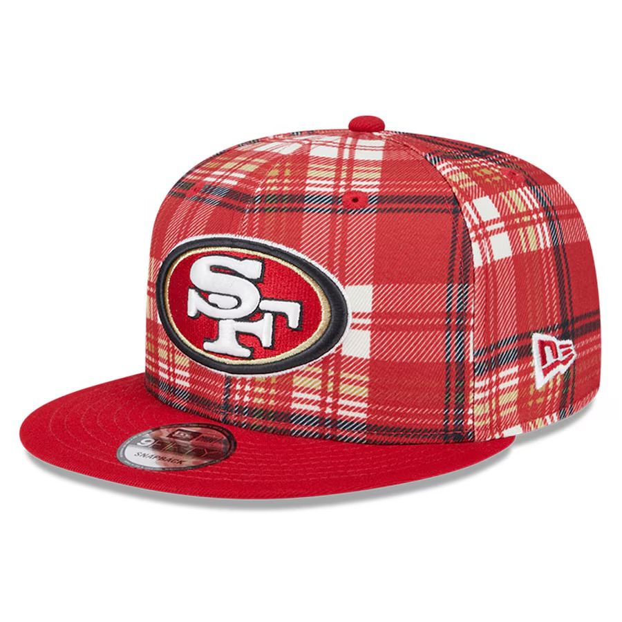 San Francisco 49ers Men's New Era Red 2024 Sideline Statement 9FIFTY Snapback Hat