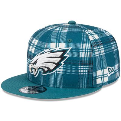 Philadelphia Eagles Men's New Era Green 2024 Sideline Statement 9FIFTY Snapback Hat