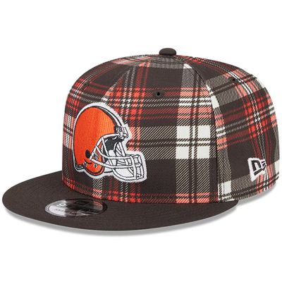 Cleveland Browns Men's New Era Brown 2024 Sideline Statement 9FIFTY Snapback Hat