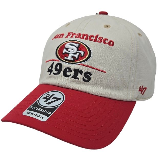 San Francisco 49ers Men’s Gridiron 47 Brand Clean Up Snapback Hat