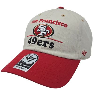 San Francisco 49ers Men’s Gridiron 47 Brand Clean Up Snapback Hat
