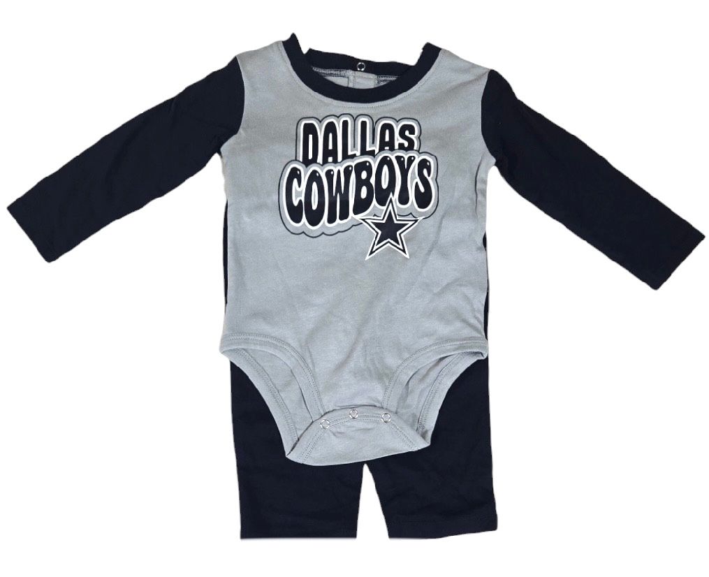 Dallas Cowboys Toddler Team Apparel Onesie & Sweatpants 2 Piece Set
