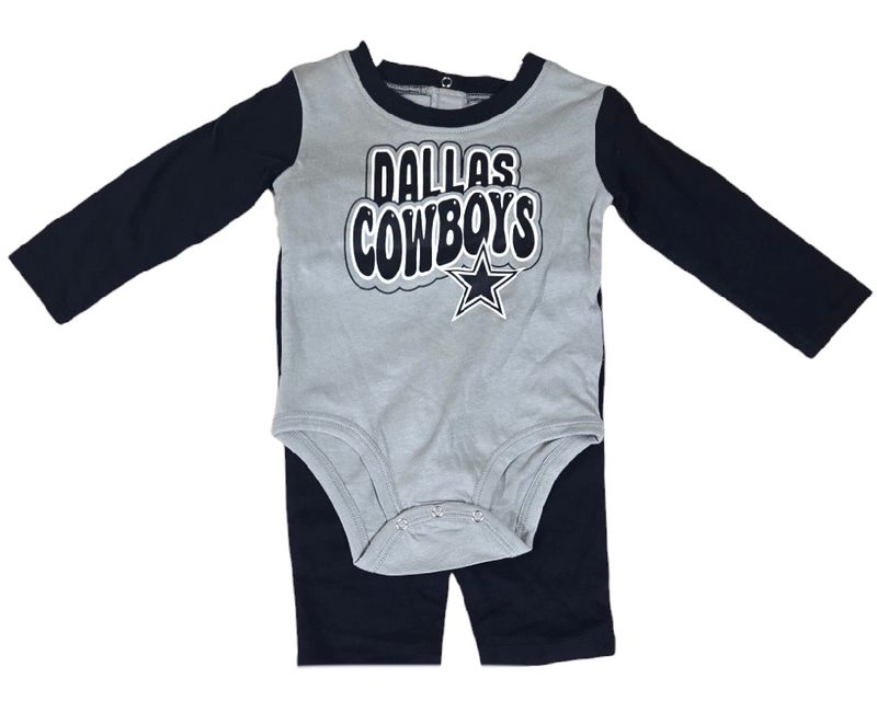 Dallas Cowboys Toddler Team Apparel Onesie & Sweatpants 2 Piece Set