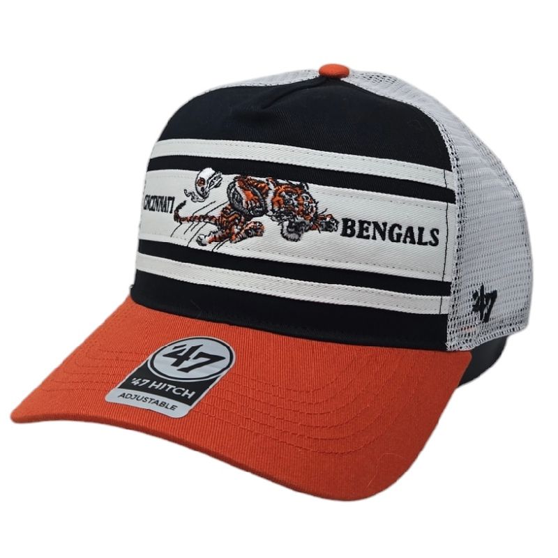 Cincinnati Bengals Men’s Historic 47 Hitch Adjustable Hat Cincinnati Bengals Men’s Historic 47 Hitch Adjustable Hat