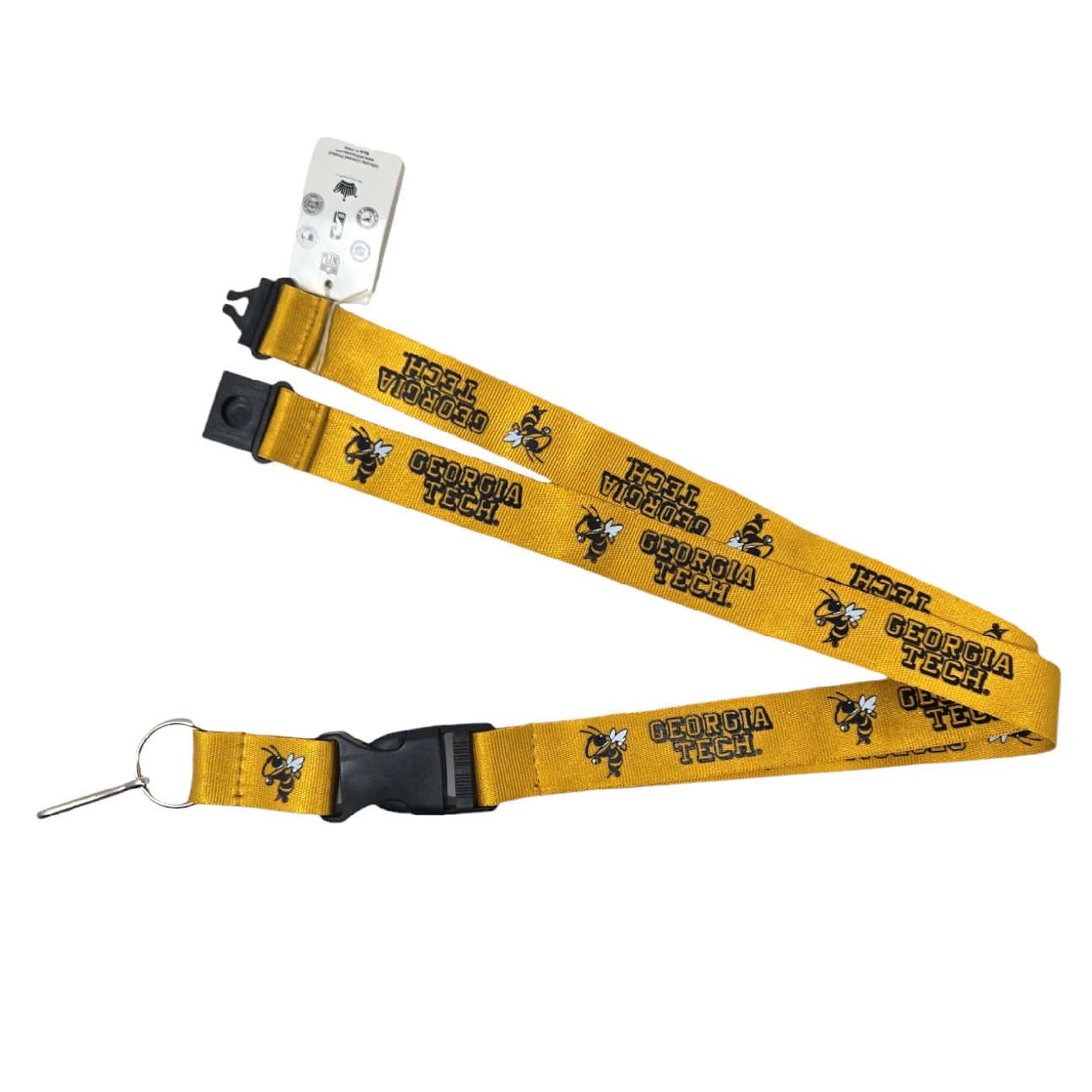 Georgia Tech Yellow Jackets 1” Lanyard
