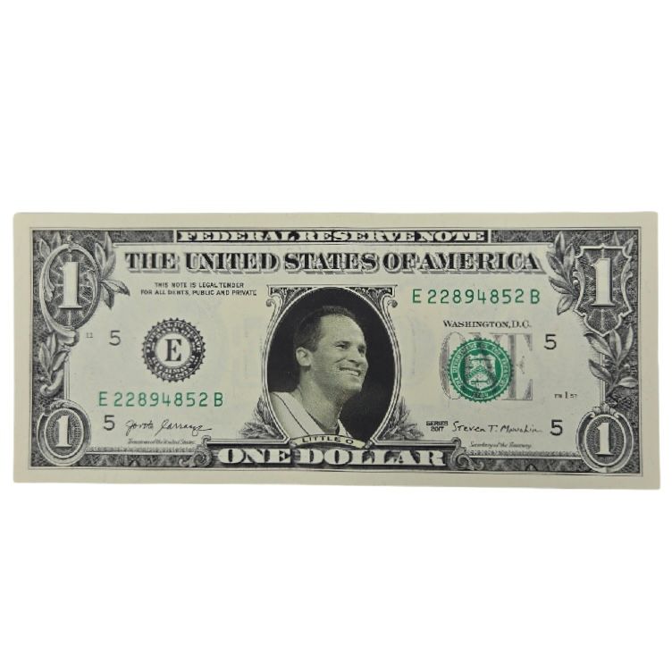 Omar Vizquel Famous Face Dollar Bill