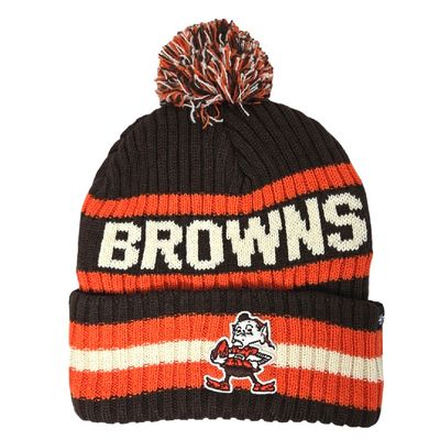 Cleveland Browns Men’s 47 Bering Cuffed Pom Knit Hat