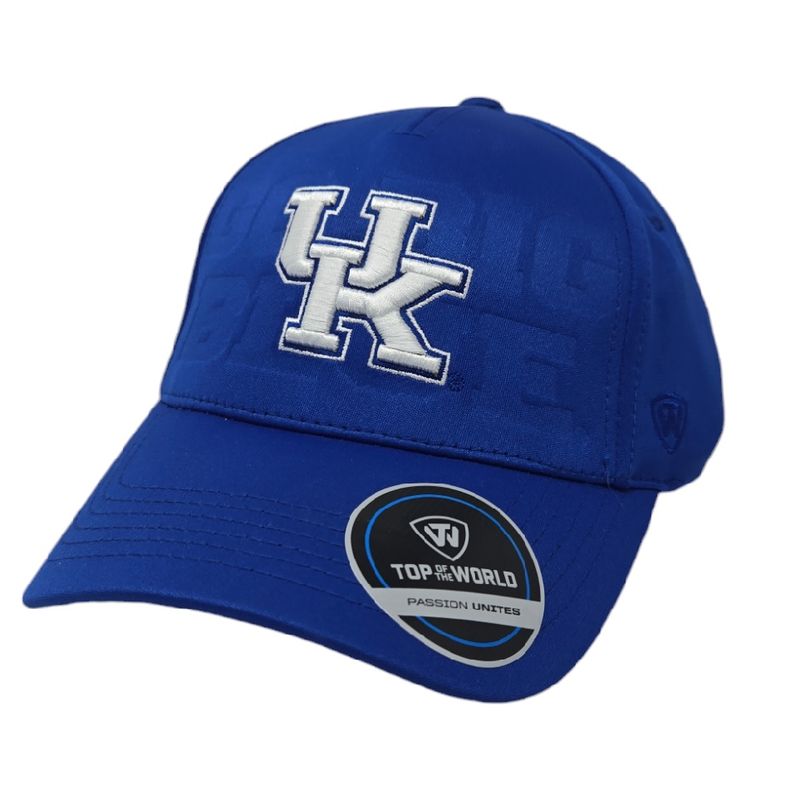 Kentucky Wildcats Men's Blue Top of the World Snapback Hat