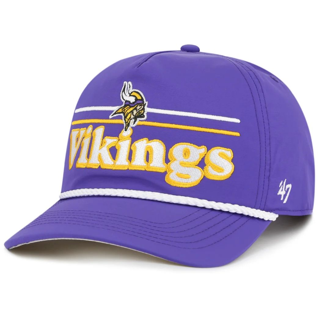 Minnesota Vikings Men’s Purple Historic Campscape 47 Hitch Snapback Hat