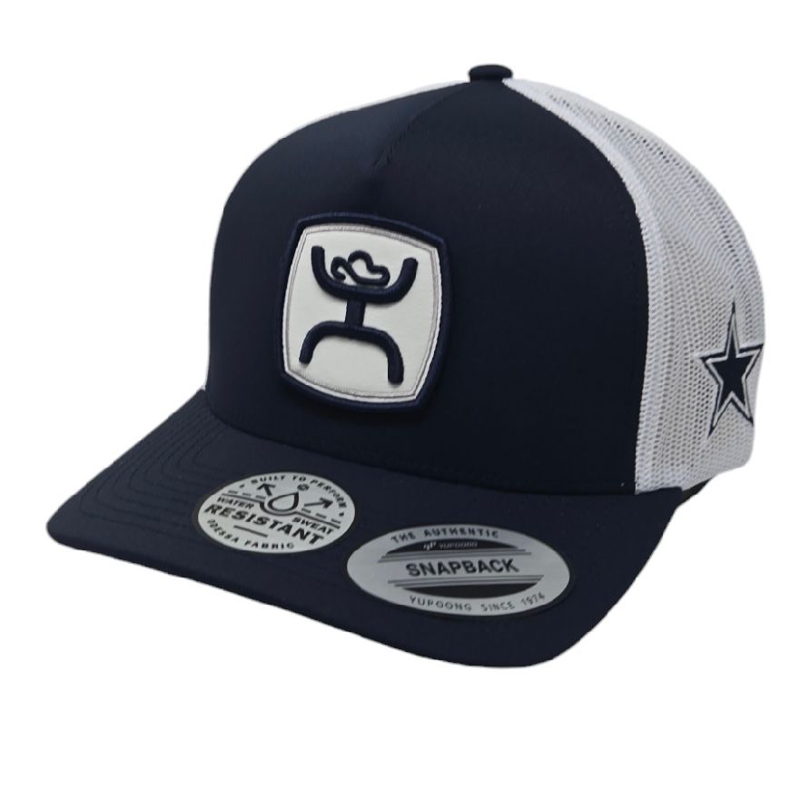 Dallas Cowboys Men's Navy Patch Yupoong Snapback Hat