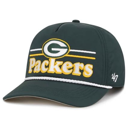 Green Bay Packers Men’s Green Historic Campscape 47 Hitch Snapback Hat