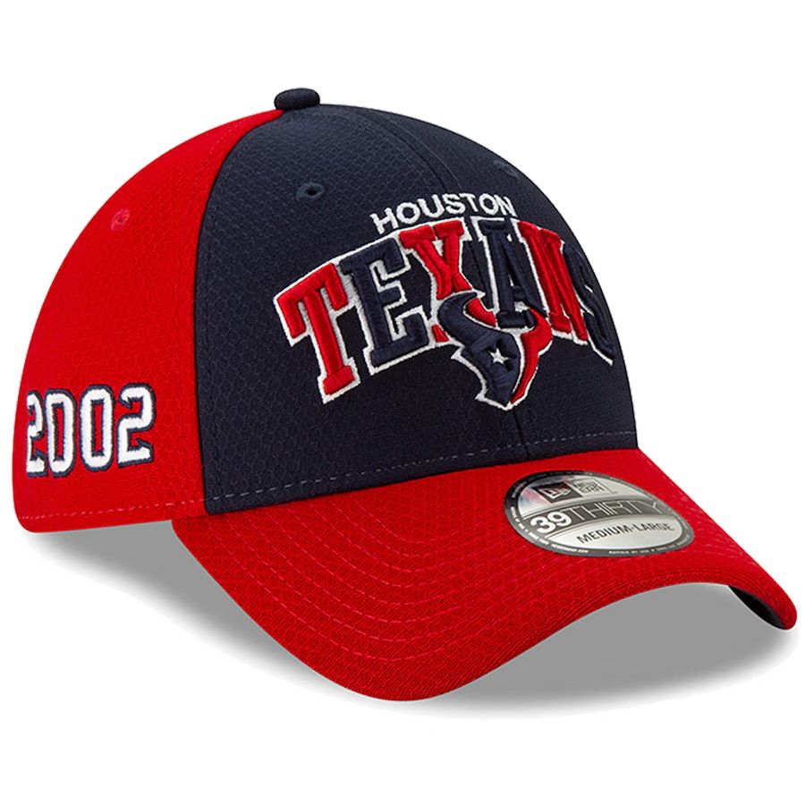 Houston Texans Men's New Era 39Thirty Flex Fit Hat