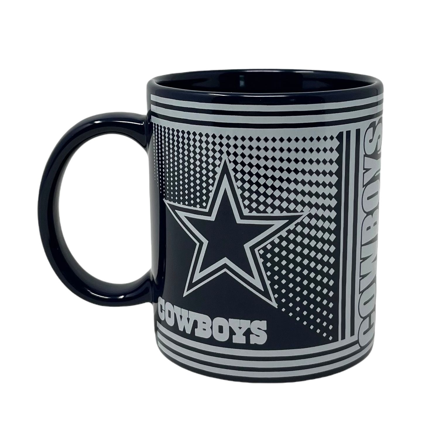 Dallas Cowboys White 11oz Hero Style Coffee Mug