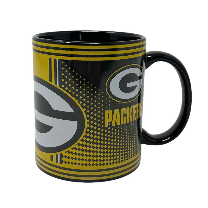 Green Bay Packers 11oz Hero Style Coffee Mug