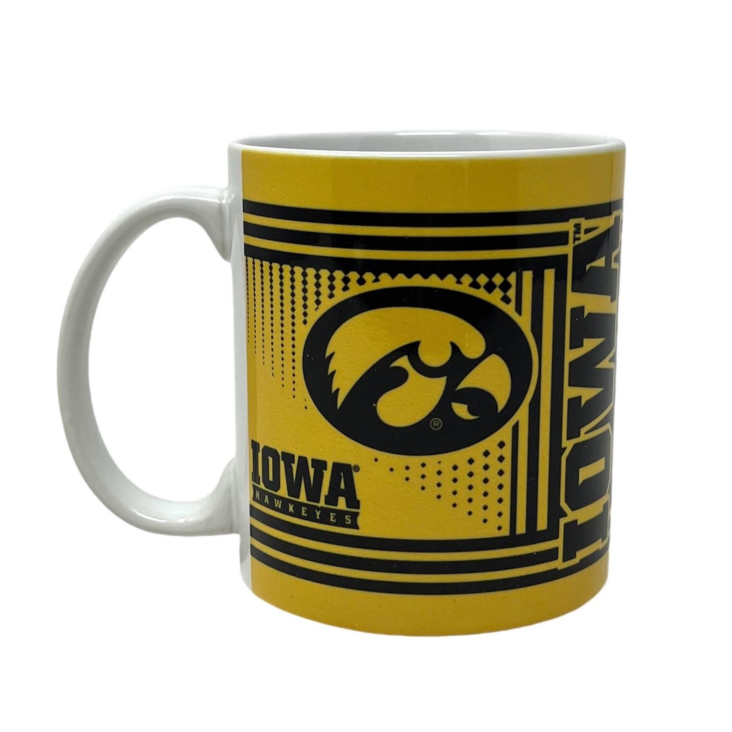 Iowa Hawkeyes 11oz Hero Style Coffee Mug