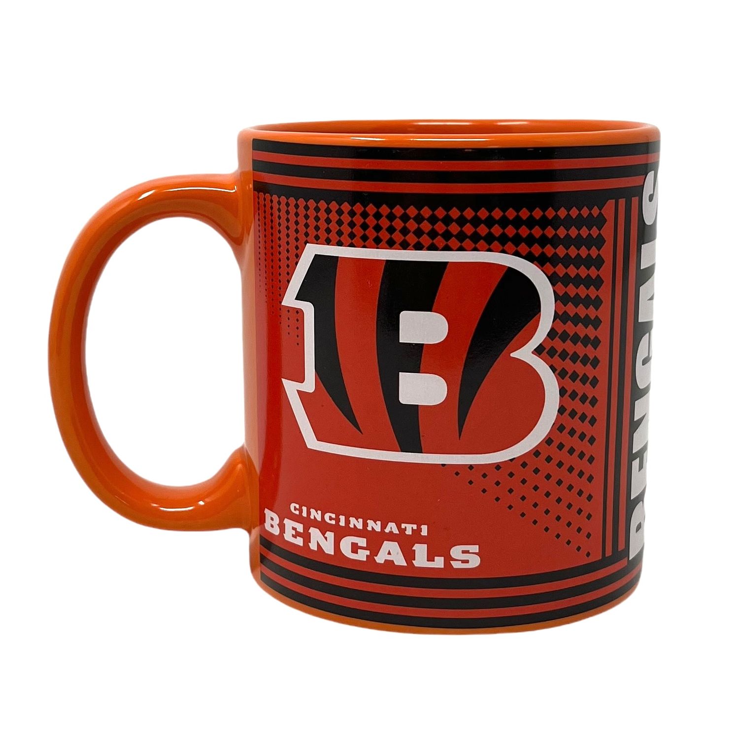 Cincinnati Bengals 18oz Hero Style Coffee Mug