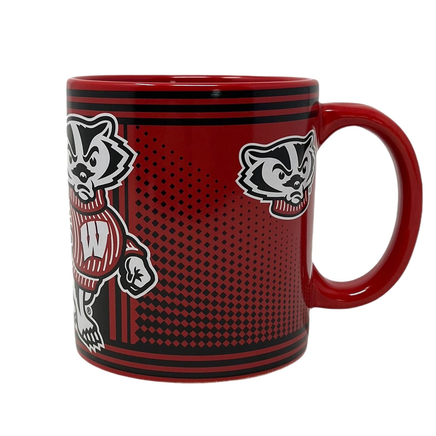 Wisconsin Badgers 18oz Hero Style Coffee Mug