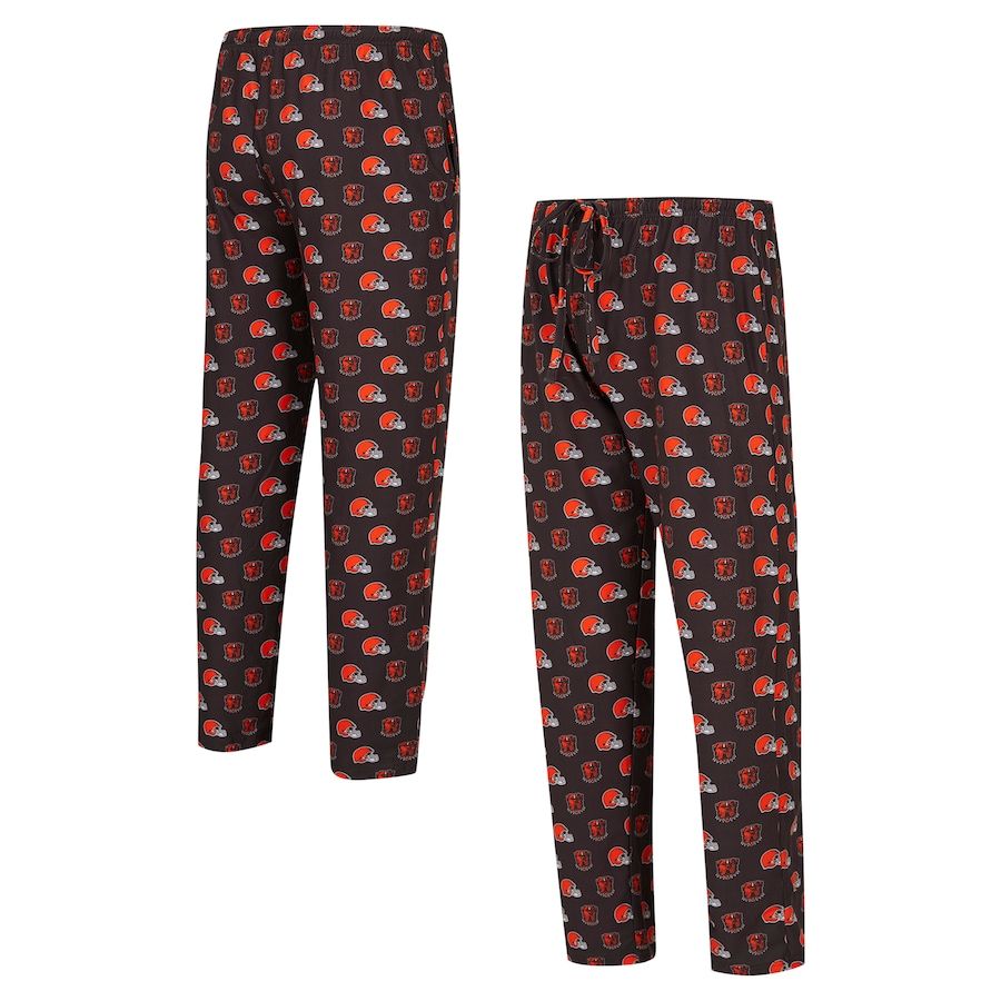Cleveland Browns Men's Concepts Sport Record Pajama Pants