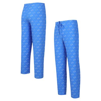Detroit Lions Men's Concepts Sport Record Pajama Pants