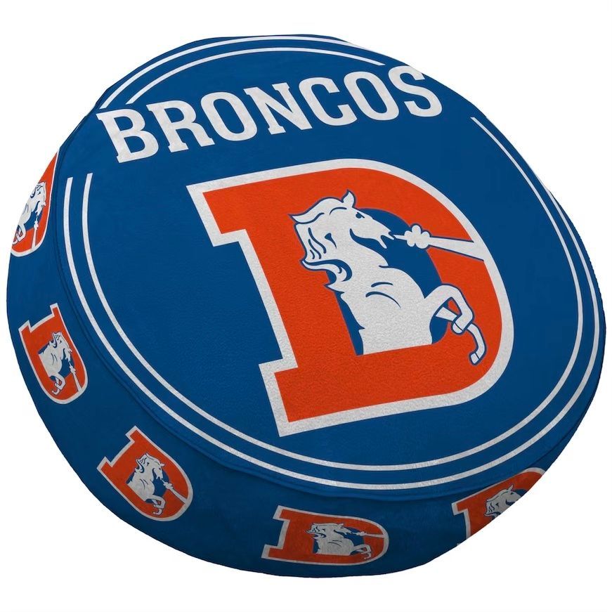 Denver Broncos Pegasus Gridiron Classic 15" Circle Plushlete Pillow