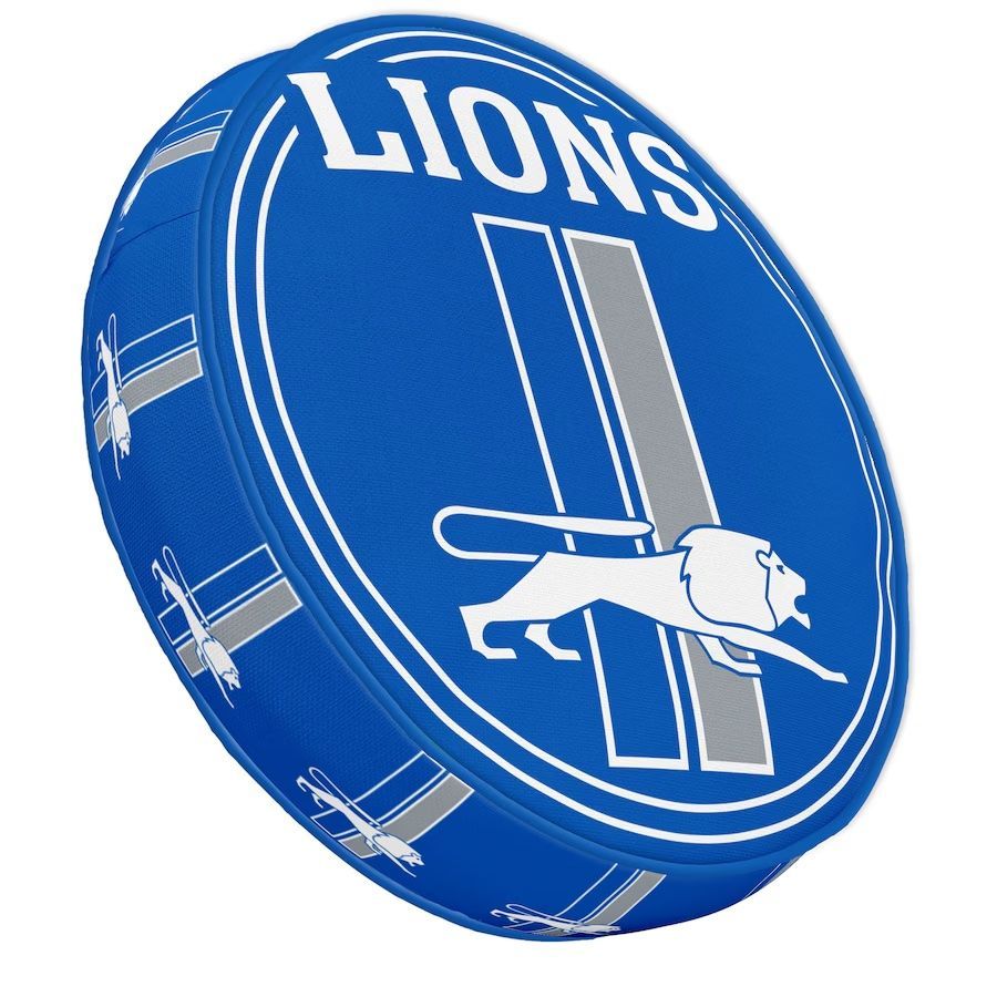 Detroit Lions Pegasus Gridiron Classic 15" Circle Plushlete Pillow