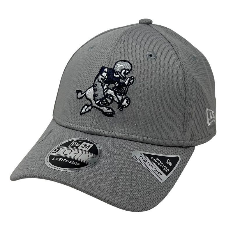 Dallas Cowboys Men's Gray New Era 9Forty Training Camp Hat