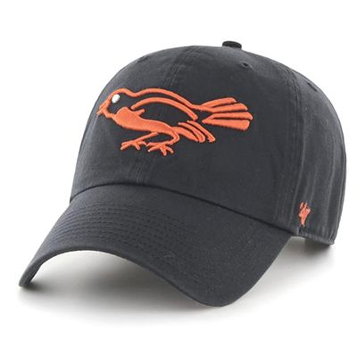 Baltimore Orioles Men’s Black 47 Brand Clean Up Adjustable Hat