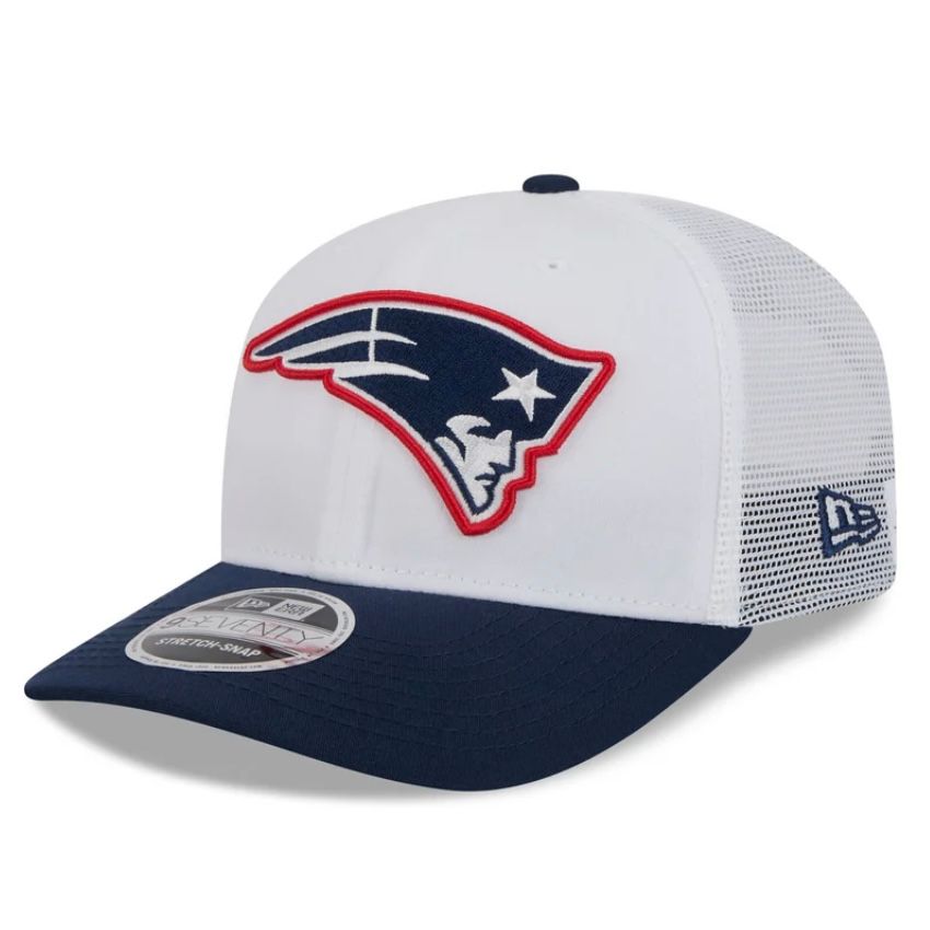 New England Patriots Men's New Era 9Seventy Stretch-Snap 2024 Training Camp Hat