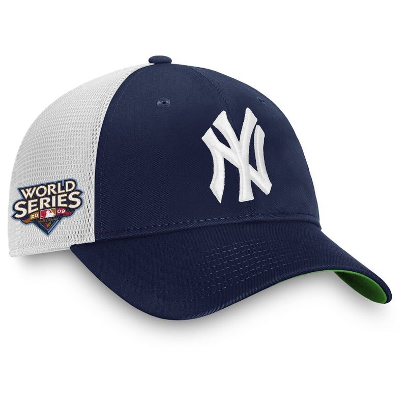 New York Yankees Men's 2009 World Series 47 Trucker Adjustable Hat New York Yankees Men's 2009 World Series 47 Trucker Adjustable Hat