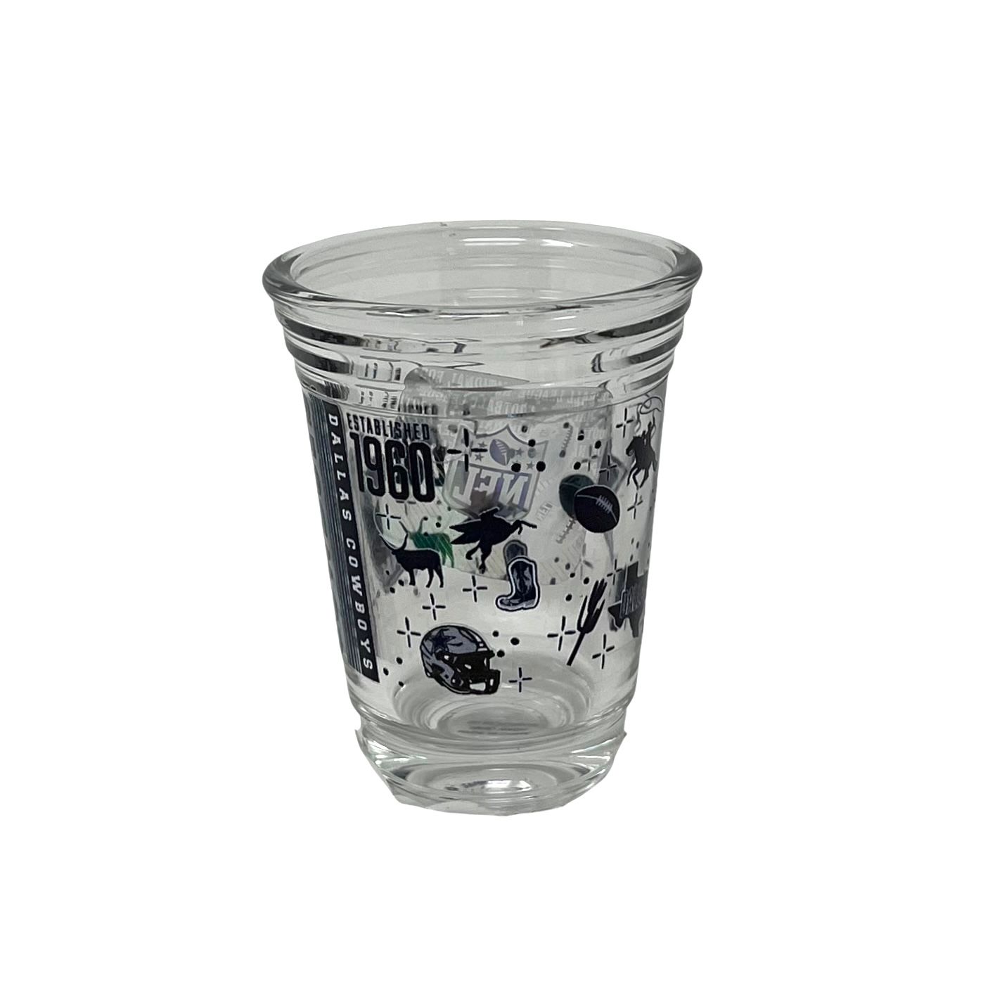 Dallas Cowboys 2 Ounce Collector Shot Glass