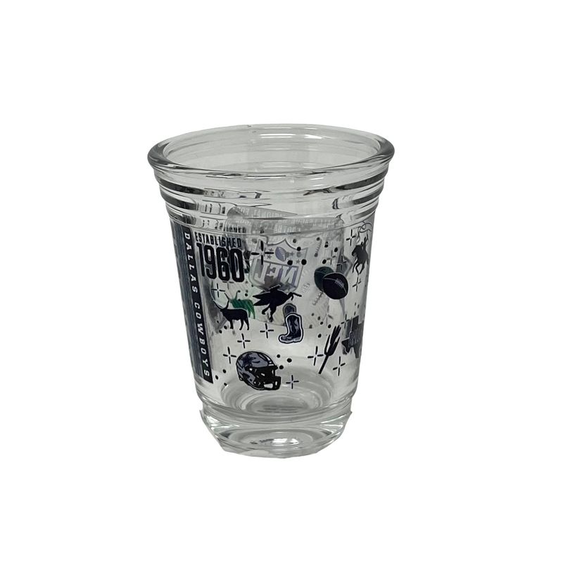 Dallas Cowboys 2 Ounce Collector Shot Glass