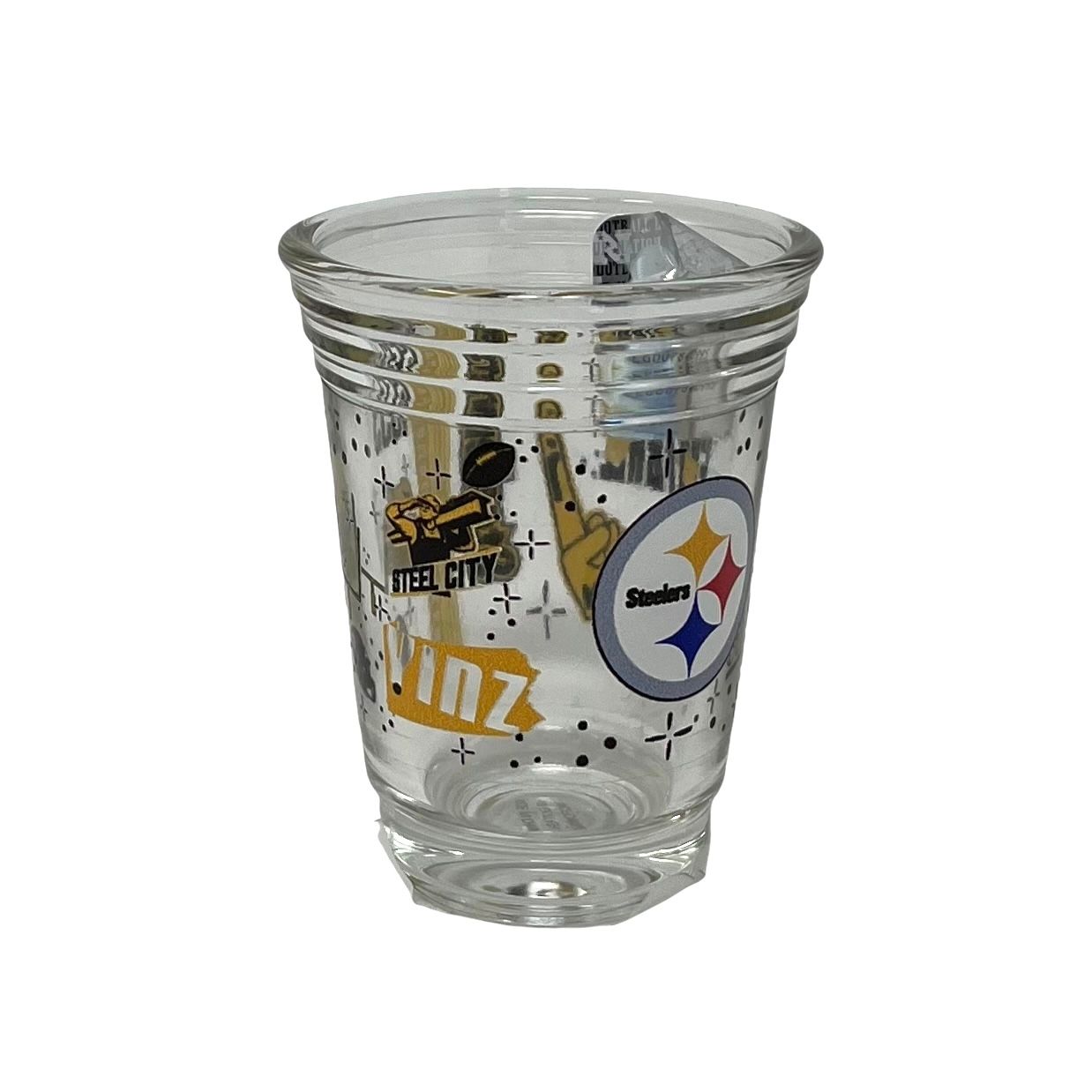 Pittsburgh Steelers 2 Ounce Collector Shot Glass