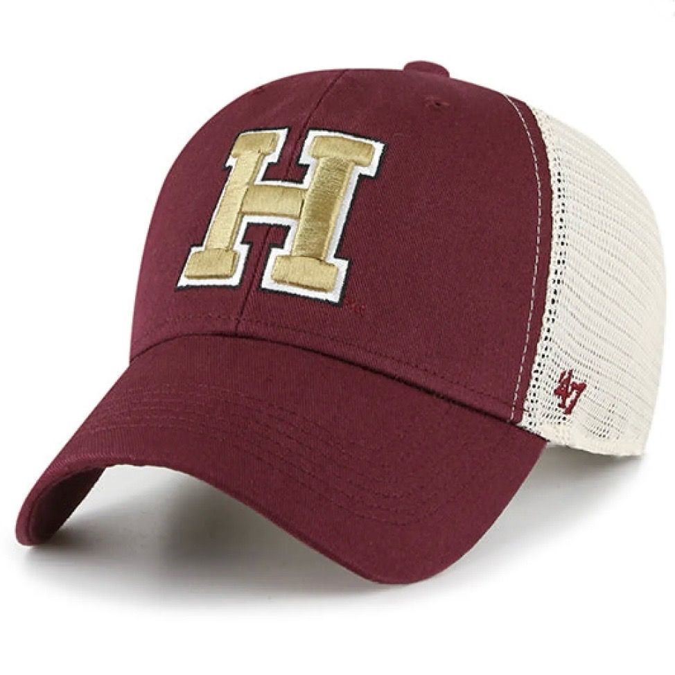 Harvard Crimson Men's 47 Brand MVP Adjustable Hat