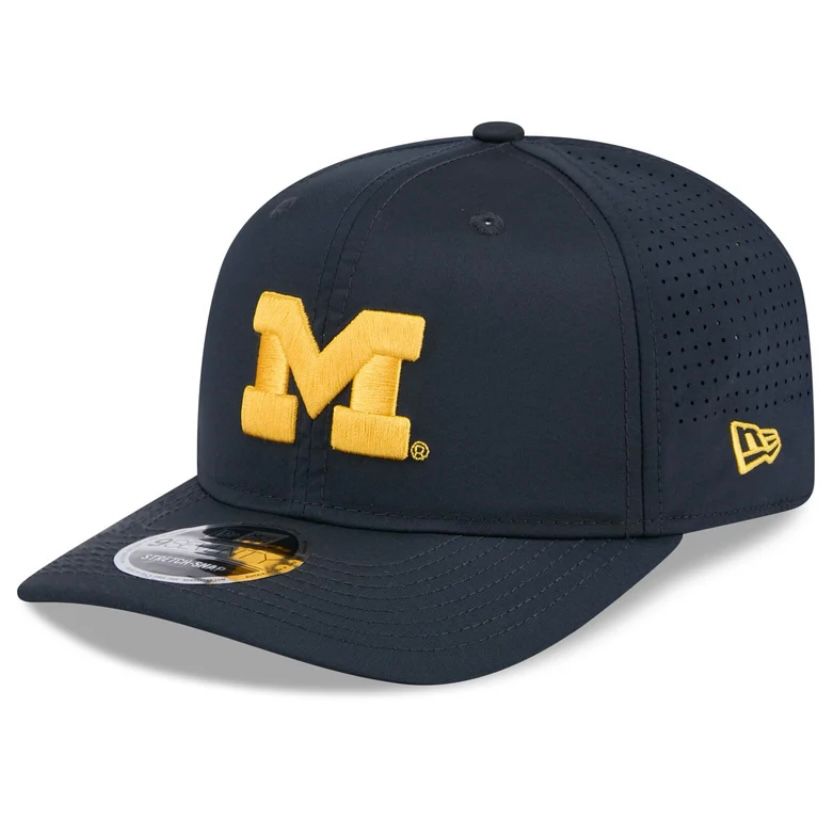 Michigan Wolverines Men's New Era Adventure Perform 9SEVENTY Adjustable Hat