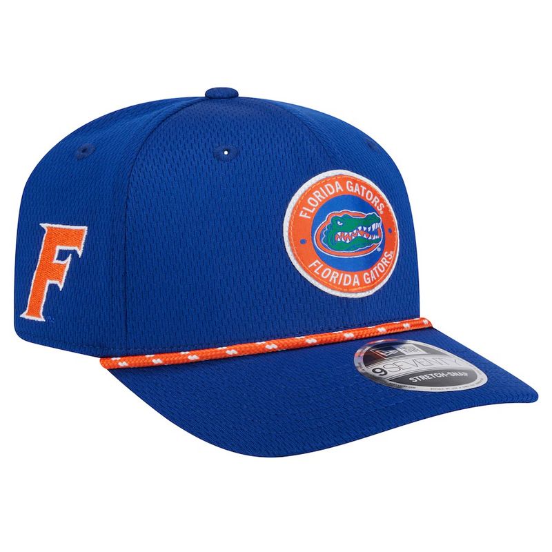 Florida Gators Men's Blue New Era NCAA Rope 9Seventy Stretch-Snap Hat