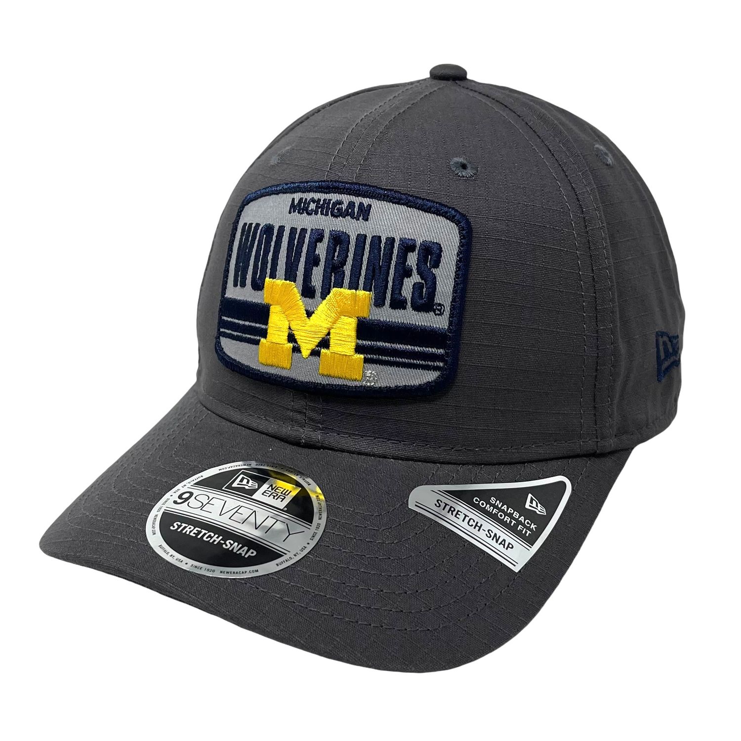 Michigan Wolverines Men's Graphite Team Elevated 9Seventy Adjustable Hat