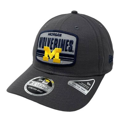 Michigan Wolverines Men's Graphite Team Elevated 9Seventy Adjustable Hat