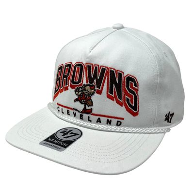 Cleveland Browns Men’s White 47 Legacy Rope Hitch Adjustable Hat