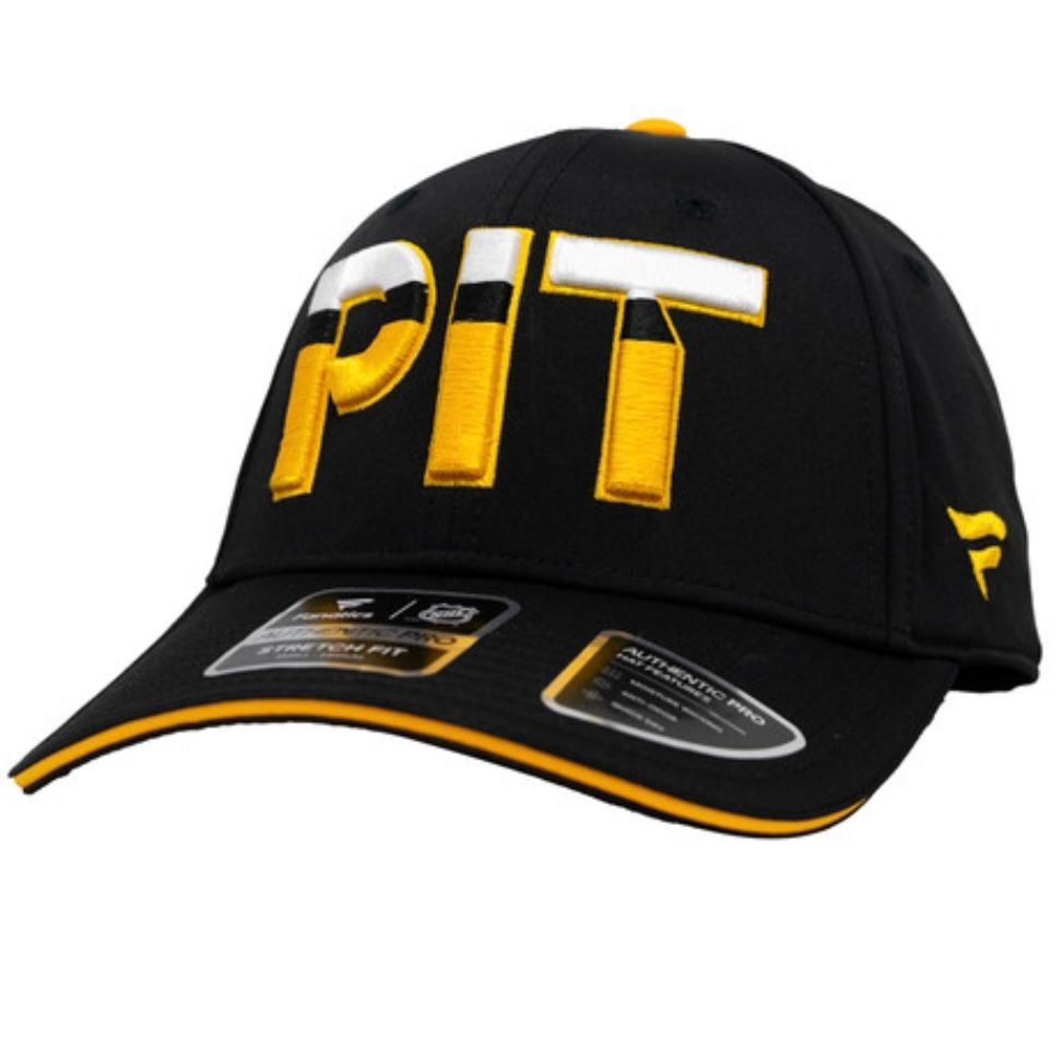 Pittsburgh Penguins Men’s Black Fanatics Rink Stretch Fit Hat