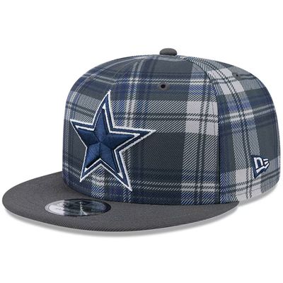 Dallas Cowboys Men's New Era Gray 2024 Sideline Statement 9FIFTY Snapback Hat