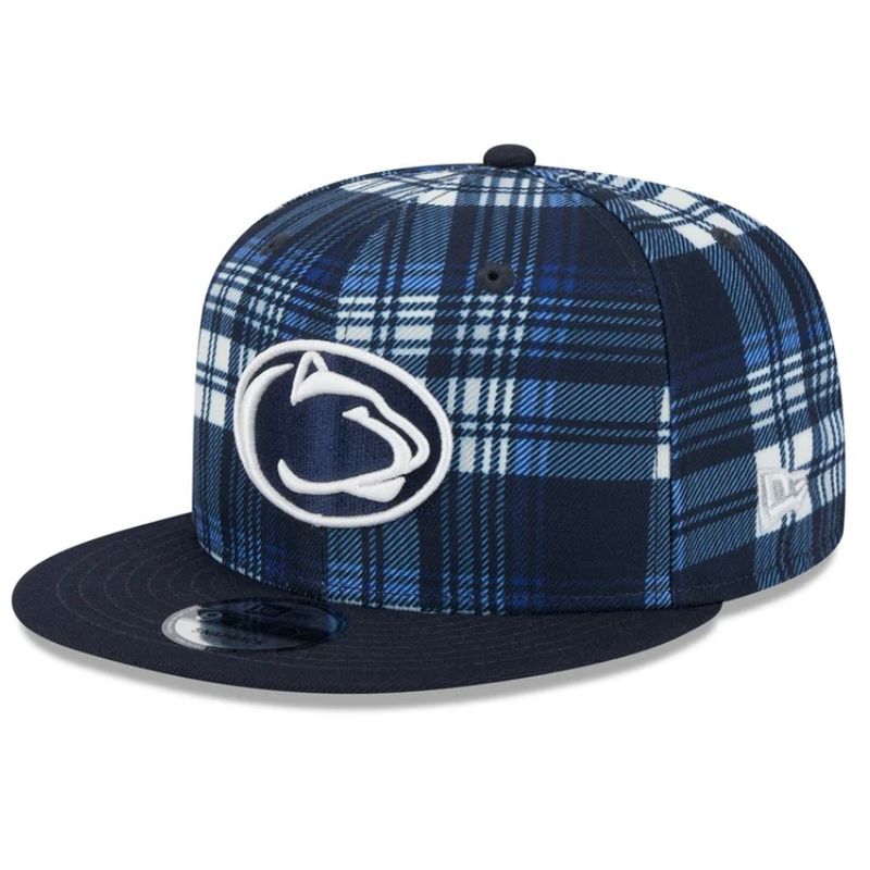 Penn State Nittany Lions Men's New Era Blue 2024 Sideline Statement 9FIFTY Snapback Hat