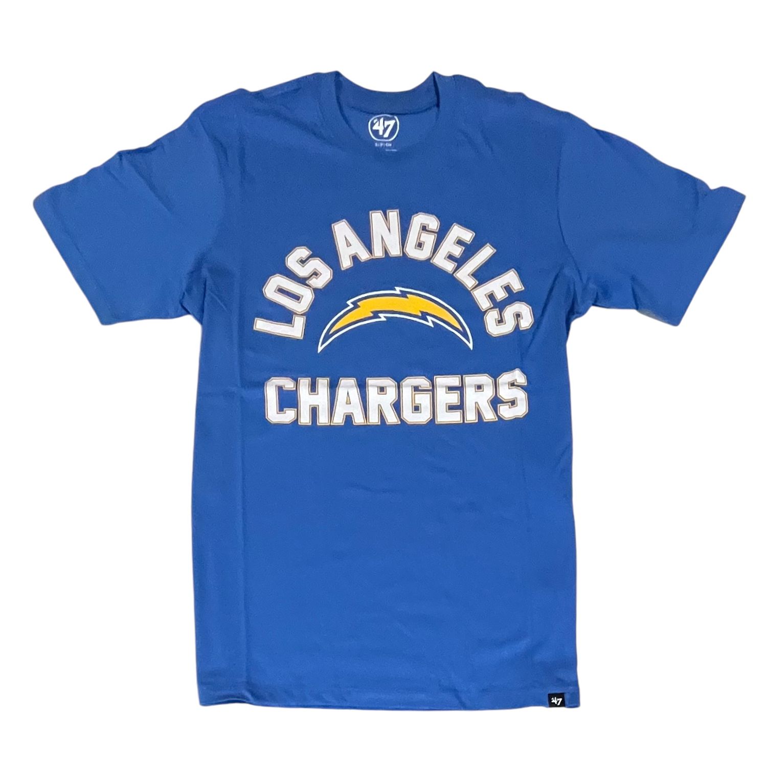 Los Angeles Chargers Men's Powder Blue 47 Brand T-Shirt