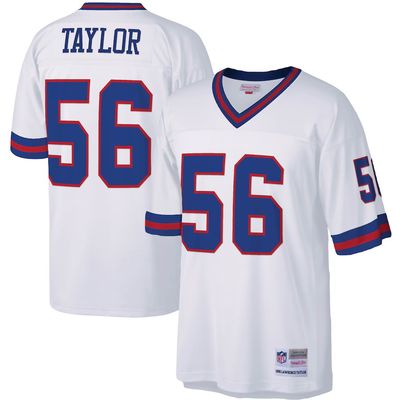 New York Giants Lawrence Taylor 1986 White Mitchell & Ness Men's Legacy Jersey
