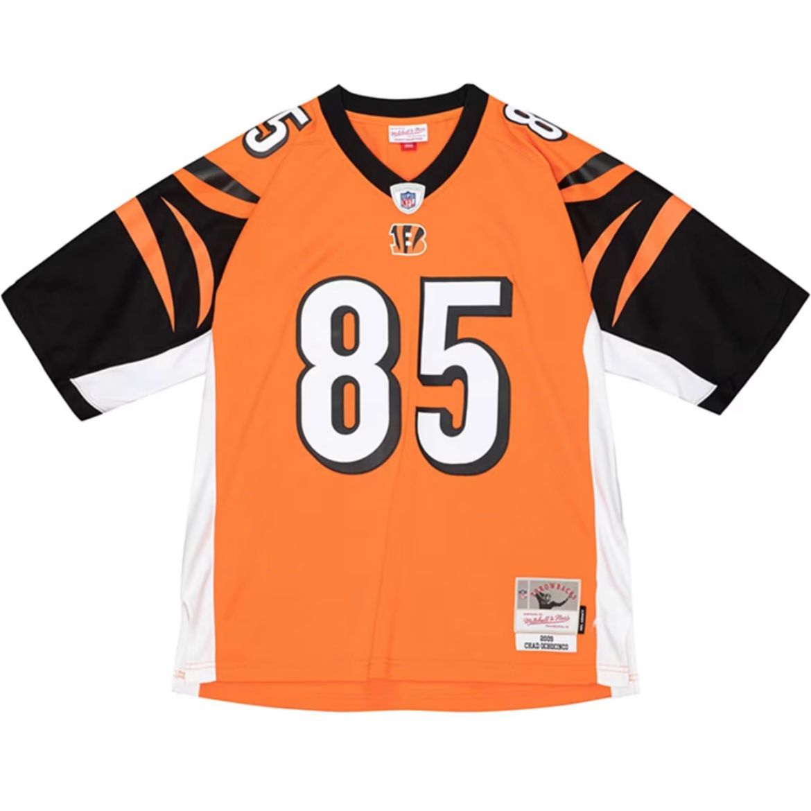Cincinnati Bengals Chad Ochocinco 2009 Men's Orange Mitchell & Ness Legacy Jersey
