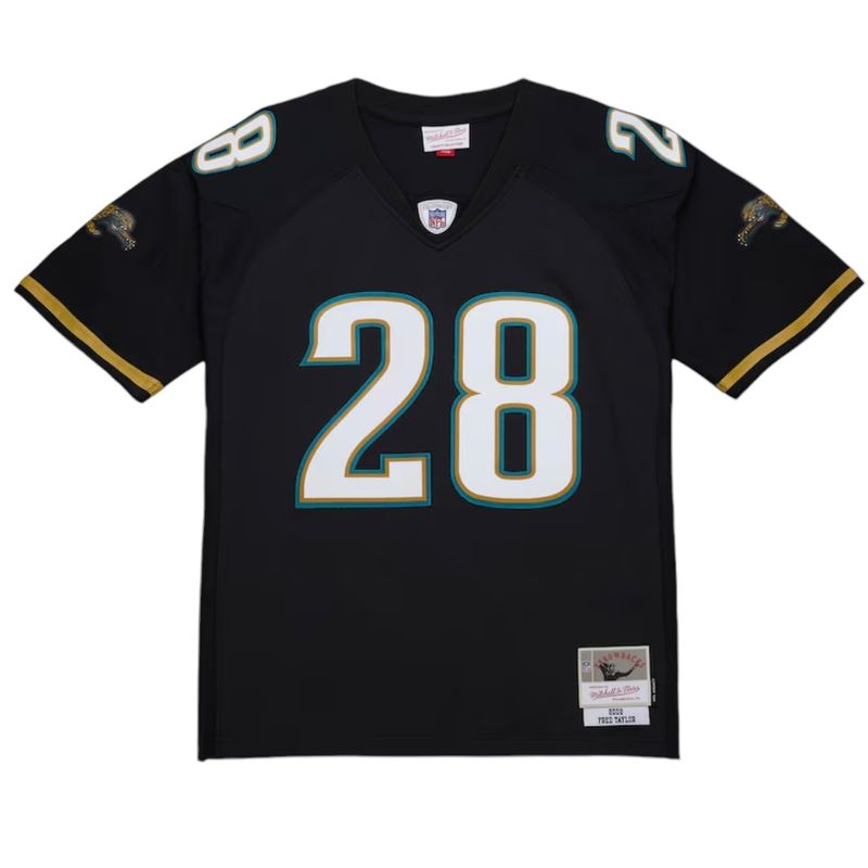 Jacksonville Jaguars Fred Taylor 1998 Black Mitchell & Ness Men's Legacy Jersey