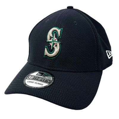 Seattle Mariners Men's New Era 39Thirty Diamond Era Classic Hat